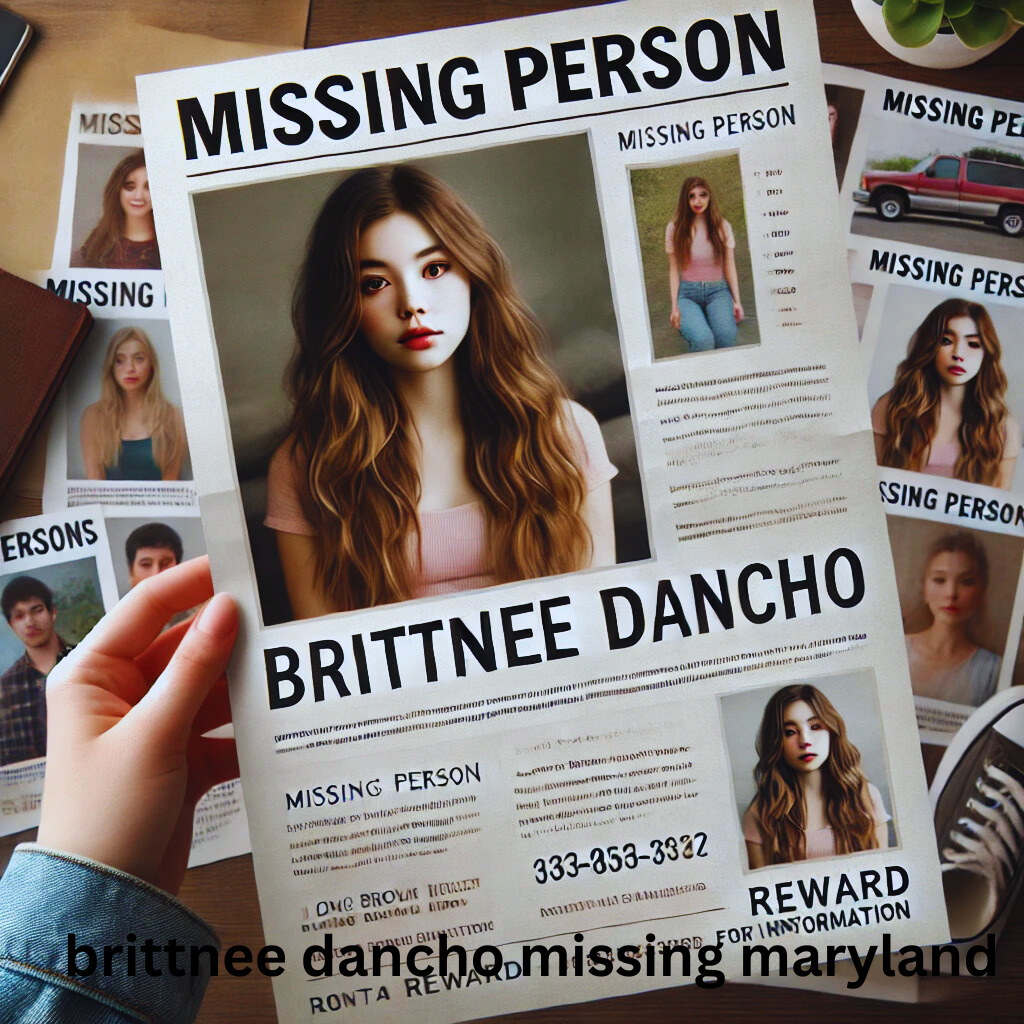 brittnee dancho missing maryland