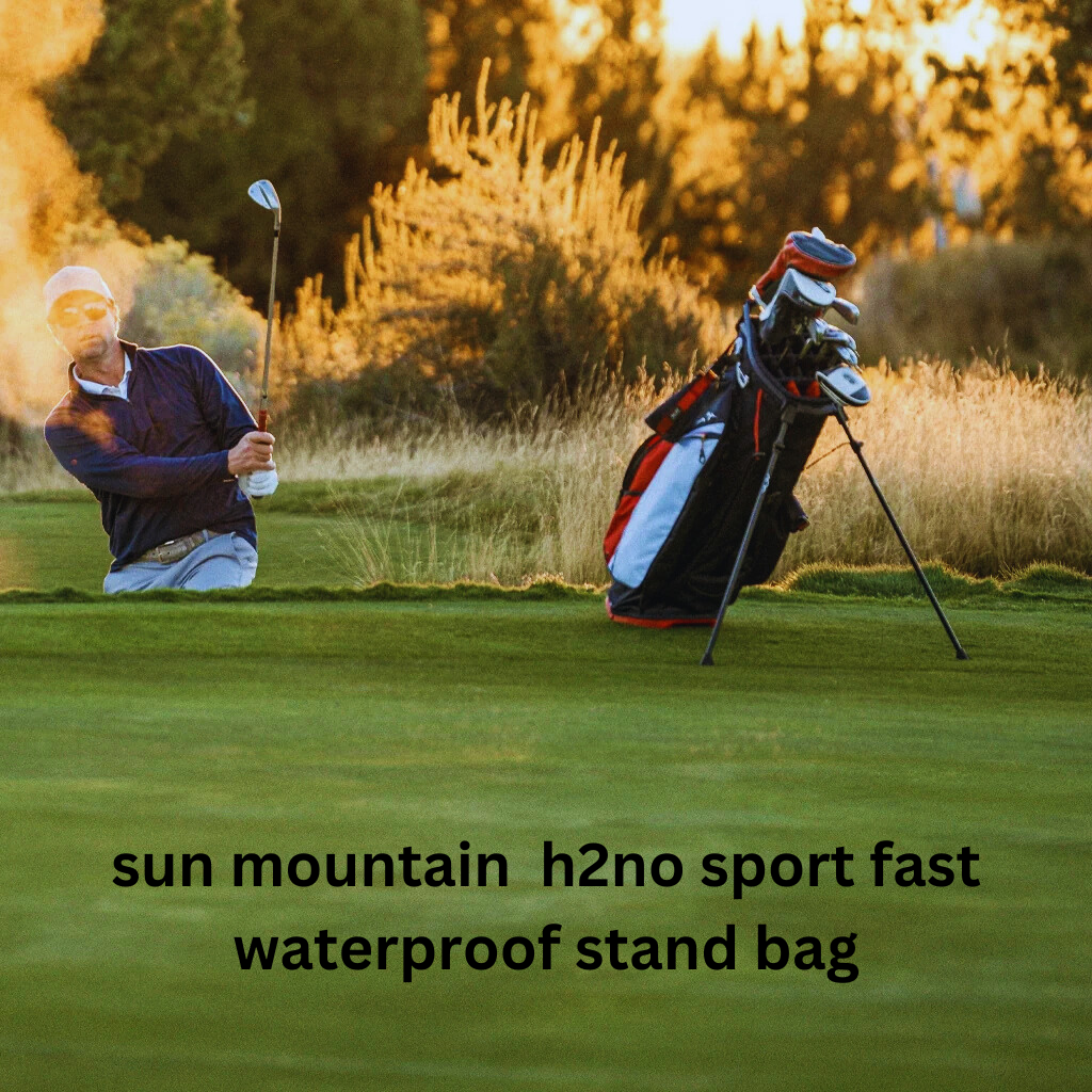 sun mountain h2no sport fast waterproof stand bag