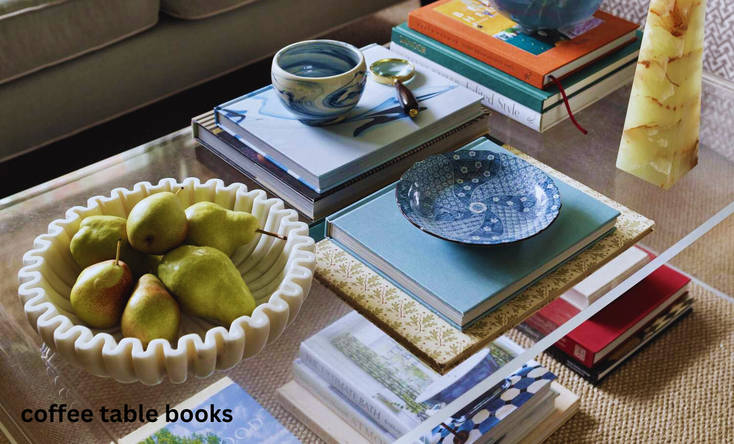 coffee table books