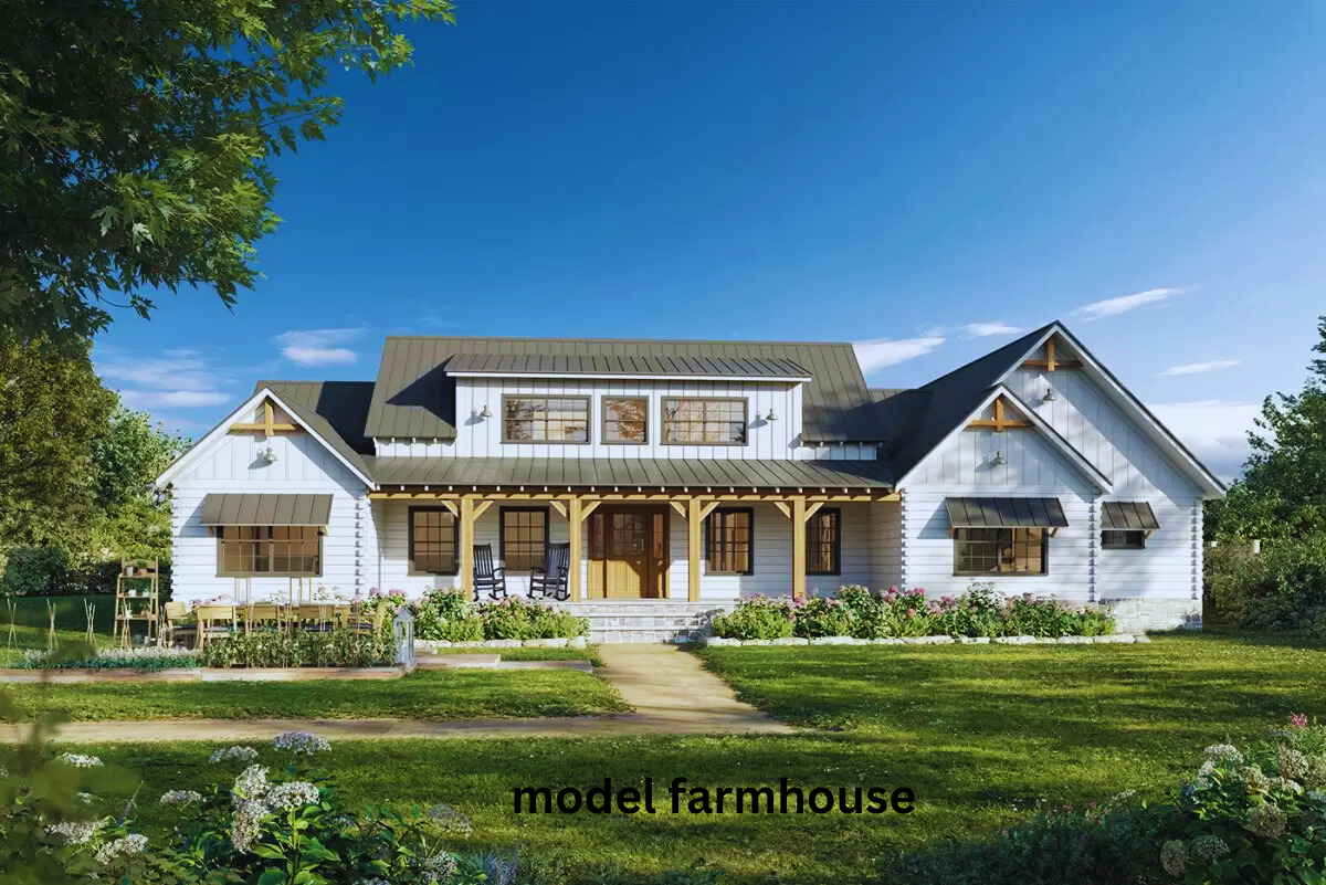 model farmhouse