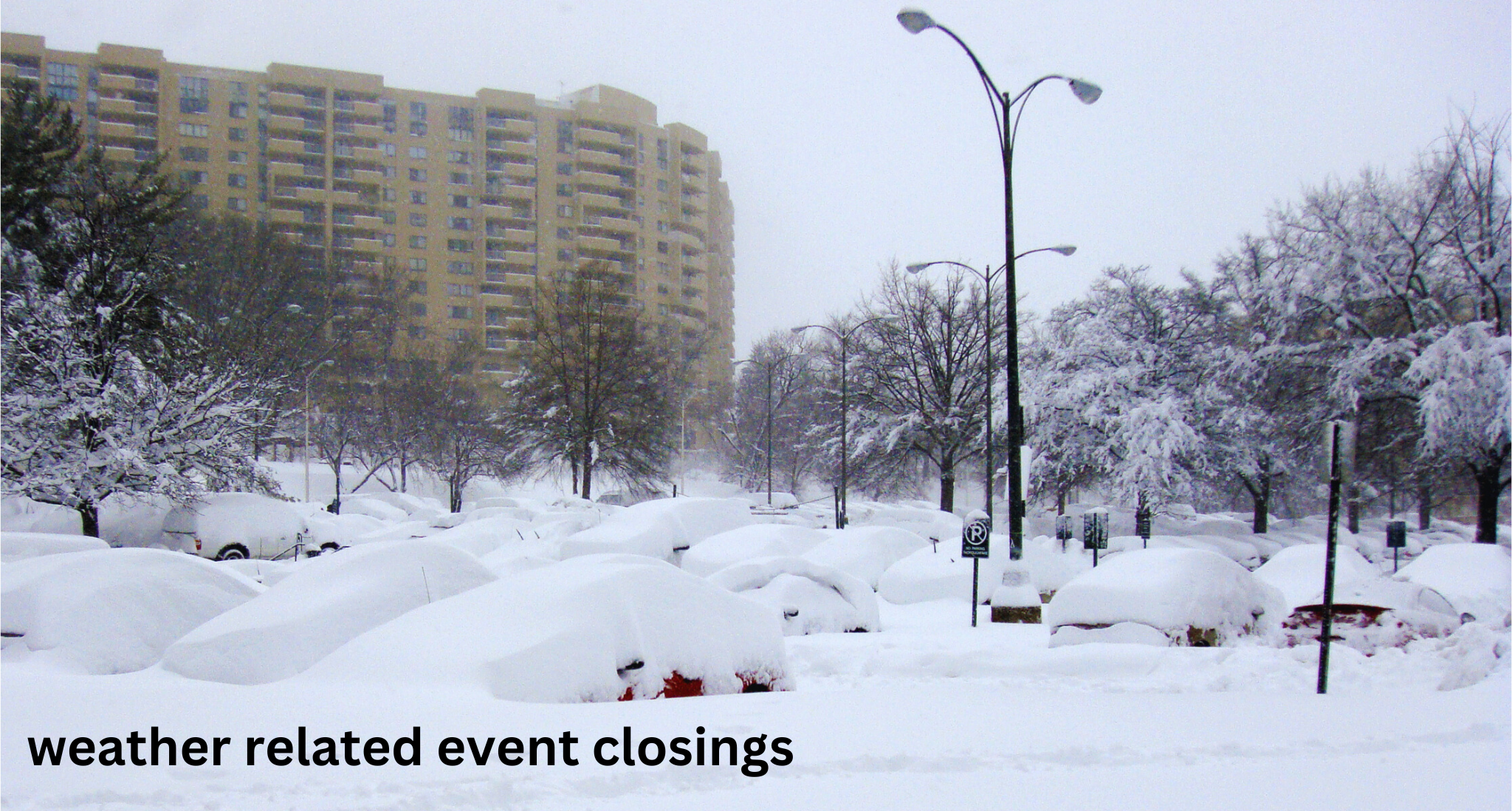 weather related event closings